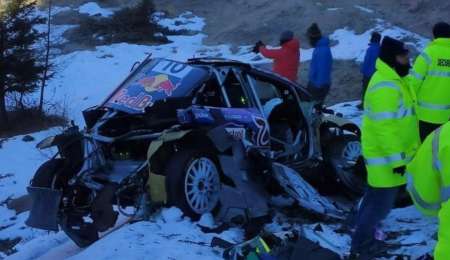 Escalofriante accidente en Montecarlo