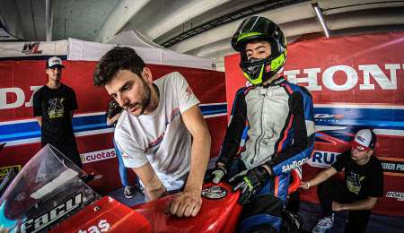 Facundo Medina sube a 300cc