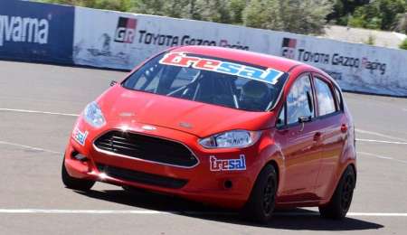 Etcheveste probó el fiesta kinetic