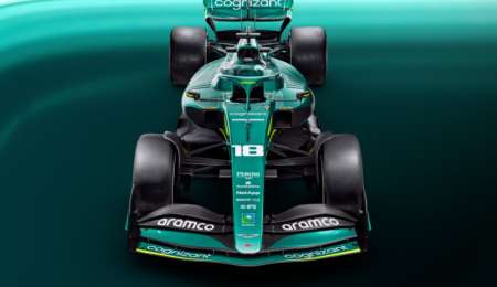 Aston Martin presentó el AMR22