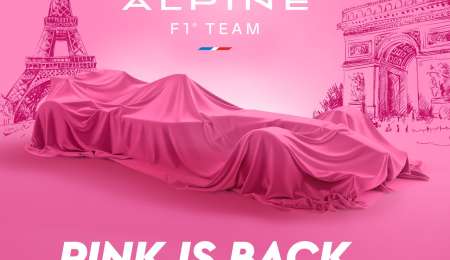 ¿Alpine se viste de rosa?
