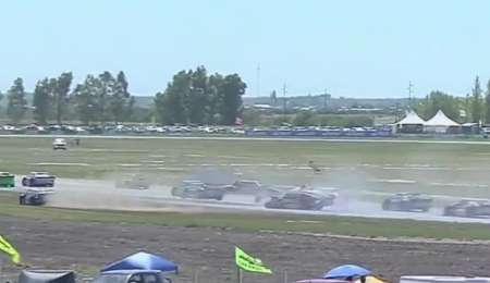 El fuerte accidente de Canapino