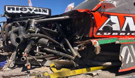 ¿Cómo está la Dodge de Castellano tras el golpe?