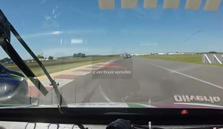 El campeón dio cátedra de manejo en Olavarría