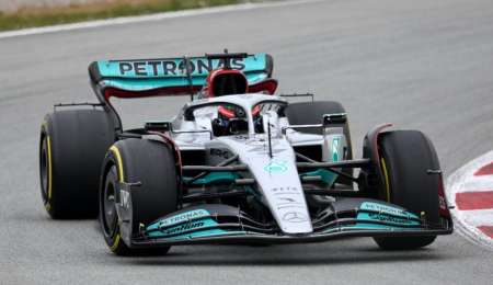 Russell dominó a la mañana