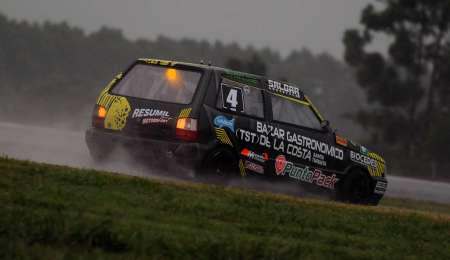 Oubiña, con la pole provisoria