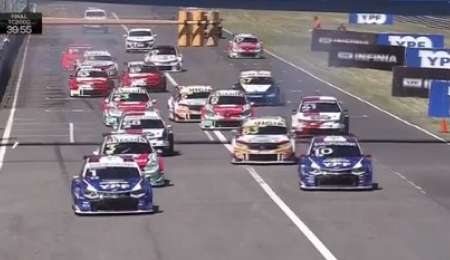 Así fue la largada de la Final