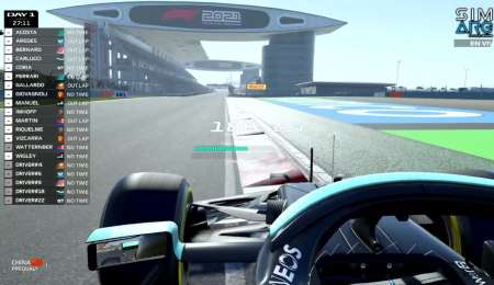 Arrancó la preclasificación de la F1 virtual