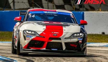 Podio de Jakos en Sebring