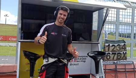 Rossi cumplió con el entrenamiento