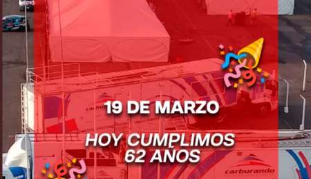 ¡Carburando cumple 62 años!