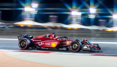 Leclerc le dio a Ferrari la primera pole del año