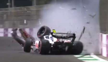 Impresionante accidente de Mick Schumacher