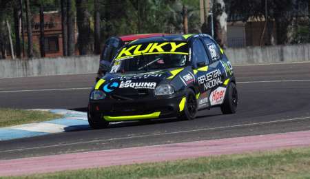 Garbiglia y Herrera, en la primera fila