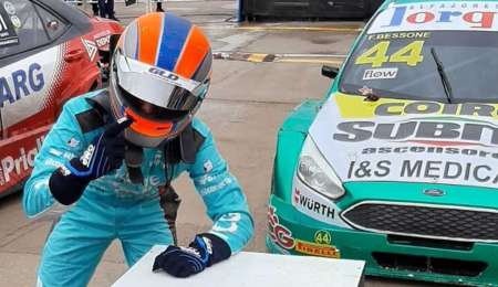 "Había que quedarse en la pista"