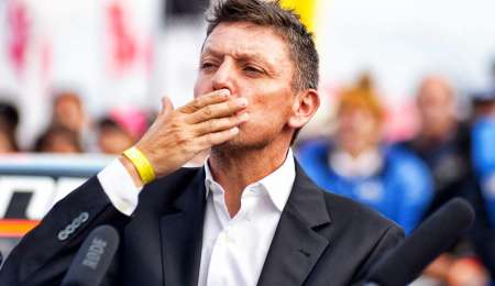 Ortelli se despide con el auto de Mangoni