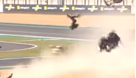 Escalofriante accidente en Le Mans