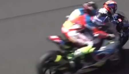 Ex MotoGP involucrado en un duro accidente