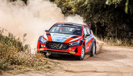 El paraguayo Fabrizio Zaldívar, el mejor en el shakedown