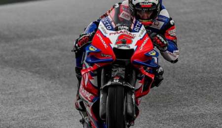 Zarco apareció en el final y metió el 1