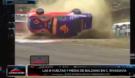 Los vuelcos más espectaculares