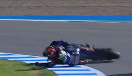 La caída de Quartararo