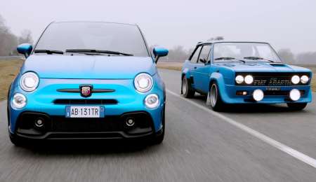 Un 500 en homenaje al mitico131 Abarth