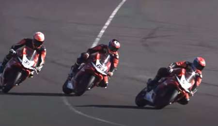 ¡Podio histórico en la Superpole Race!