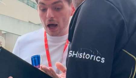 ¿Con qué sorprendió la Fundación Fangio a Verstappen?