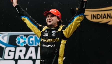 Colton Herta, en un gran final en Indianápolis