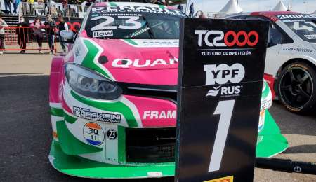 Montenegro y su primera pole en el TC2000