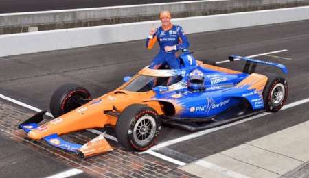 Scott Dixon, el Poleman del Indy 500