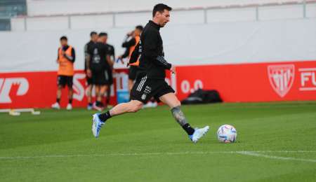 La Selección Argentina ya está en Bilbao