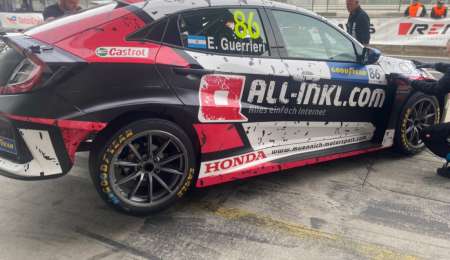 Girolami y Guerrieri entrenaron en Nürburgring