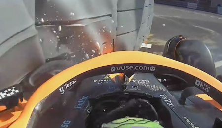 Ricciardo se pegó en la FP2