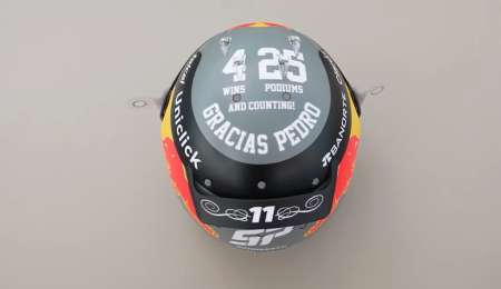 "Checo" Pérez y un diseño especial
