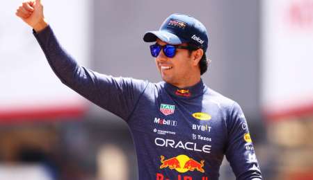 Pérez, en la previa a la clasificación de Monaco