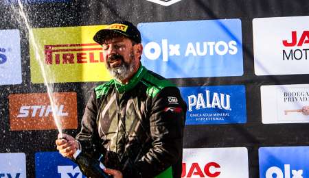 Cancio ganó y lució el 1 de local