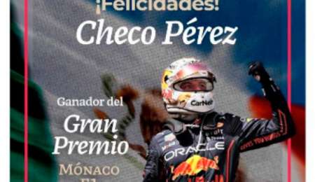 Mexico:  ¿felicita a Pérez o a Verstappen?