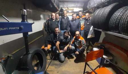 La cena de Castellano con su gente