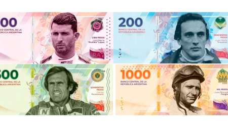 Los pilotos eligieron a los próceres para los billetes