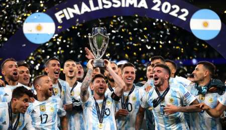 La Selección Argentina se quedó con la Finalissima
