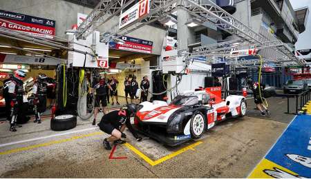 López y Varrone, en el Test Day de Le Mans