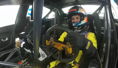 Tremendo esfuerzo de Spataro sin dirección hidráulica