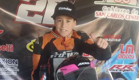A los 11 años, logró su primer podio nacional