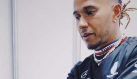 Lewis Hamilton: “Atrapado en un auto que salta, te mantiene nervioso"