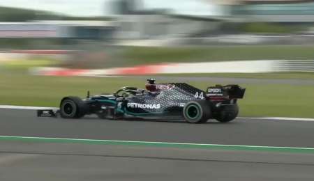 Video: Hamilton y el día que ganó en tres ruedas en Silverstone