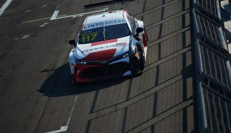 Matías Rossi salió a pista en Velopark
