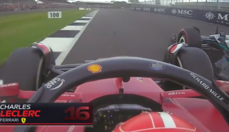 F1: la maniobra de Leclerc a Hamilton