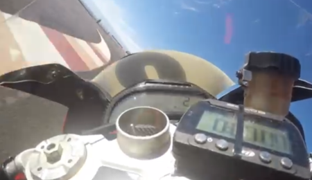 A casi 300 km/h en Villicum